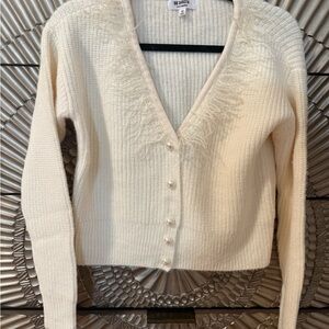 BB Dakota Women's Ivory Cardigan